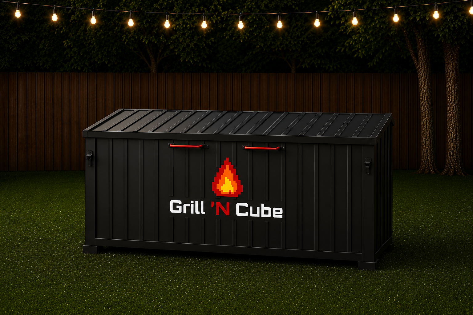 Grill 'N Cube Mini closed